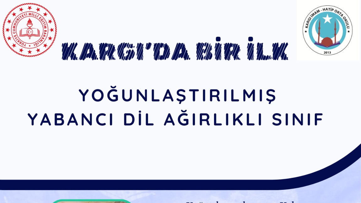 KARGI'DA BİR İLK 